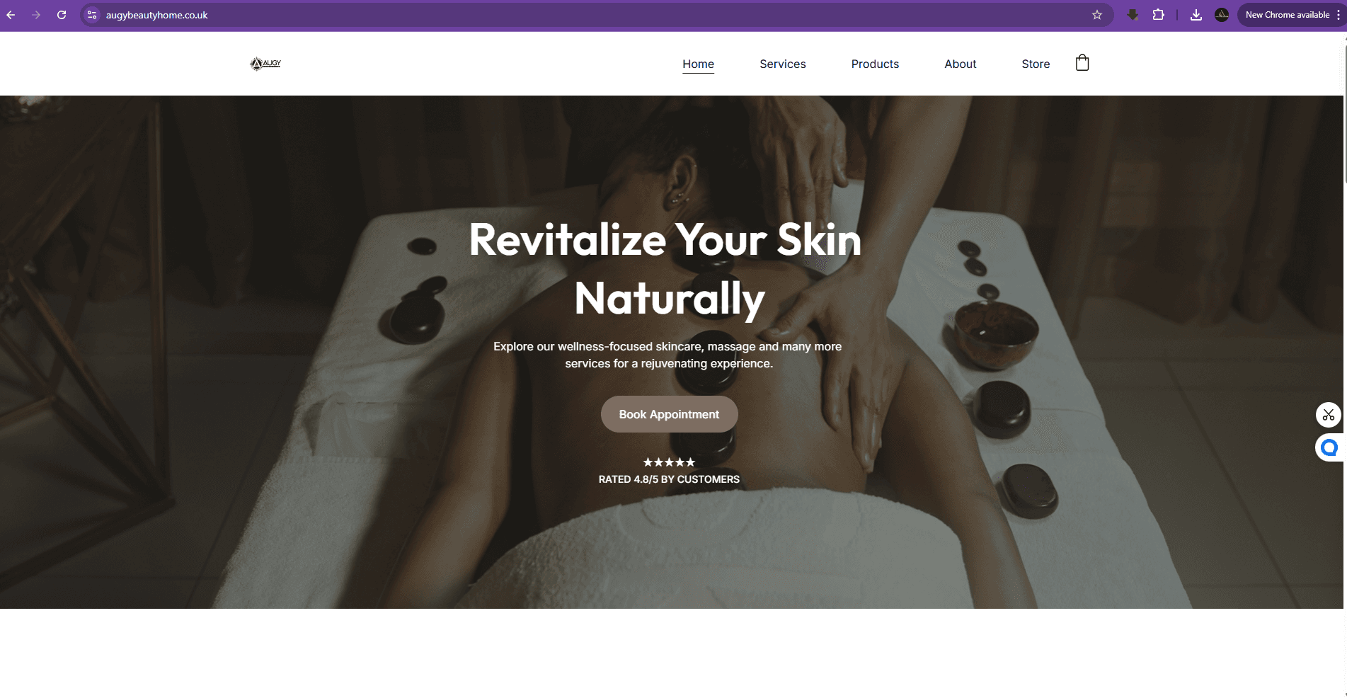 Work item: Augy Beauty Limited Website