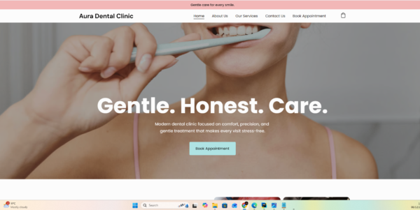 Clinic/Hospital Website